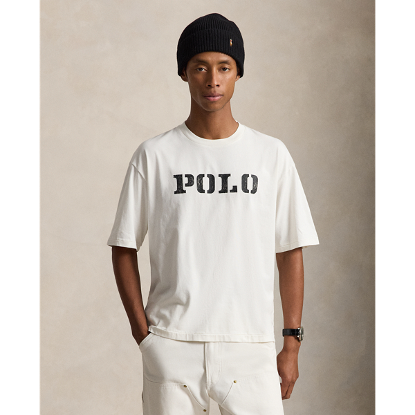 Relaxed Fit Logo Jersey T-Shirt