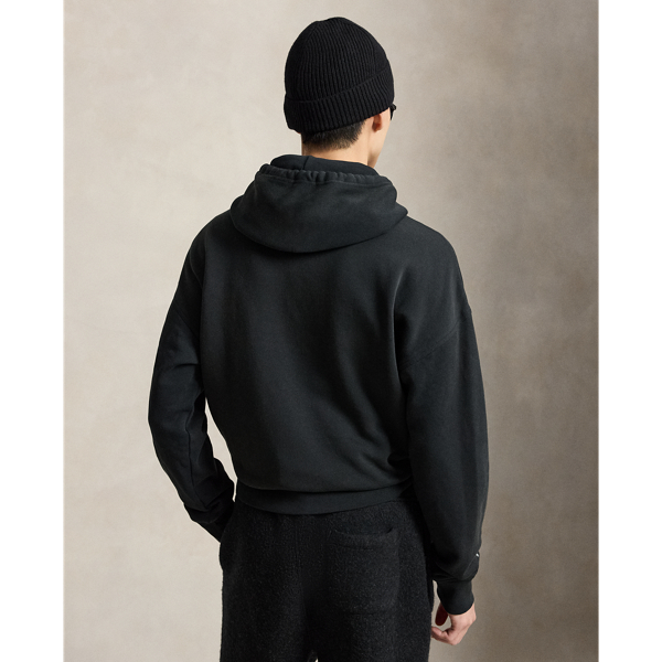 Relaxed Fit Logo Fleece Hoodie