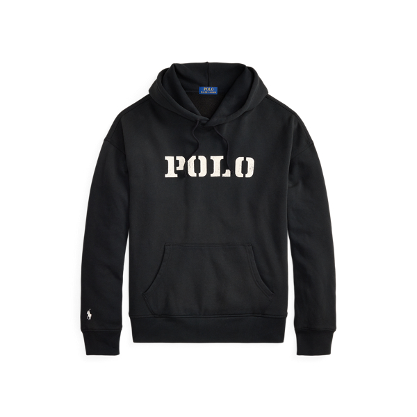 Relaxed Fit Logo Fleece Hoodie
