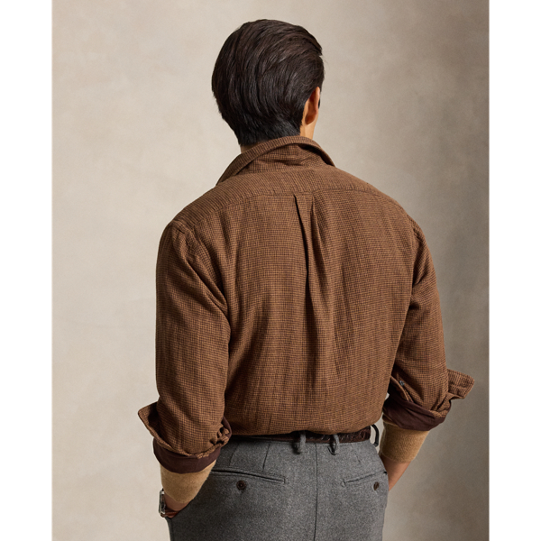 Classic Fit Houndstooth Shirt