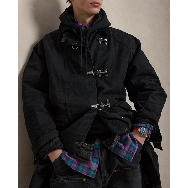The Crestone Garment-Dyed Canvas Coat