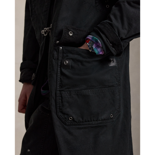 The Crestone Garment-Dyed Canvas Coat