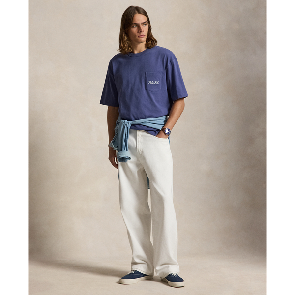 T-shirt Polo Bear Relaxed Fit en jersey