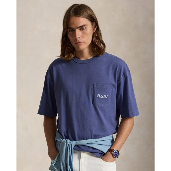 T-shirt Polo Bear Relaxed Fit en jersey
