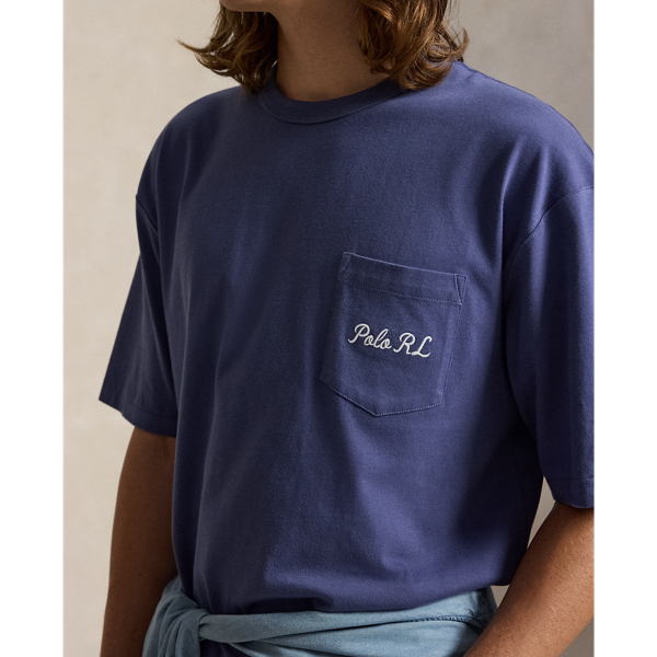 T-shirt Polo Bear Relaxed Fit en jersey