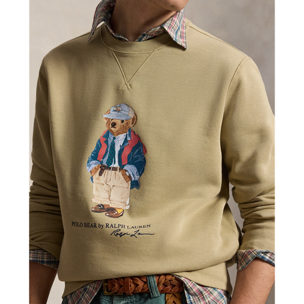 Fleece-Sweatshirt mit Polo Bear