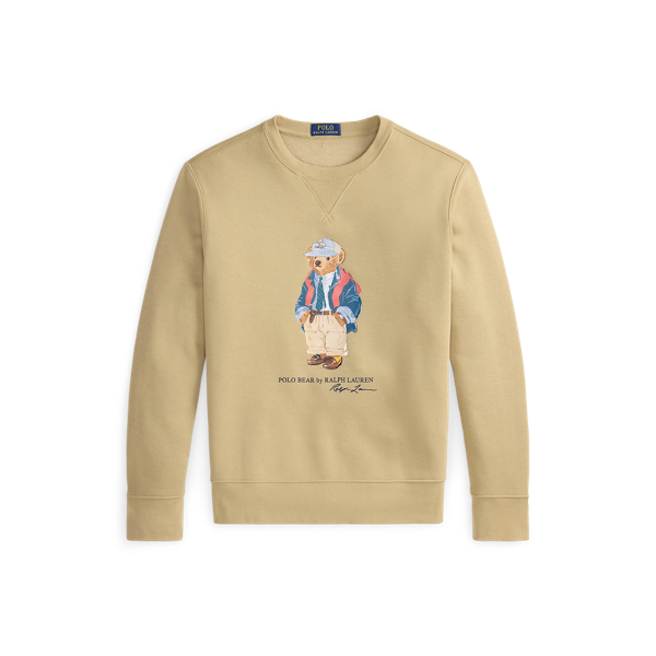 Fleece-Sweatshirt mit Polo Bear