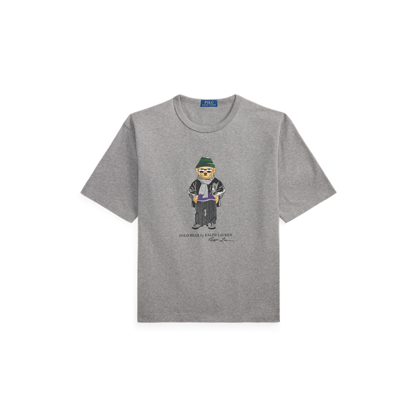 T-shirt Polo Bear Relaxed Fit en jersey