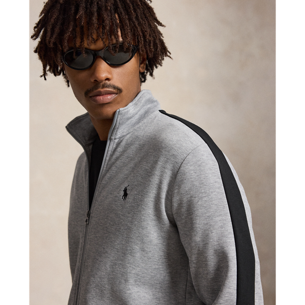 Double-Knit Track Jacket