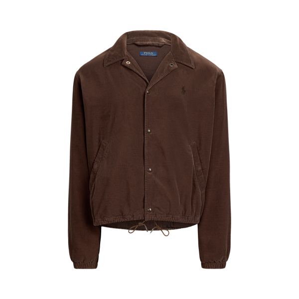 Relaxed Fit Corduroy Coach&rsquo;s Jacket