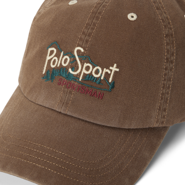 Pale Russet Polo Sport Twill Ball Cap Polo Ralph Lauren 3