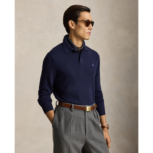 Wool Polo-Collar Jumper