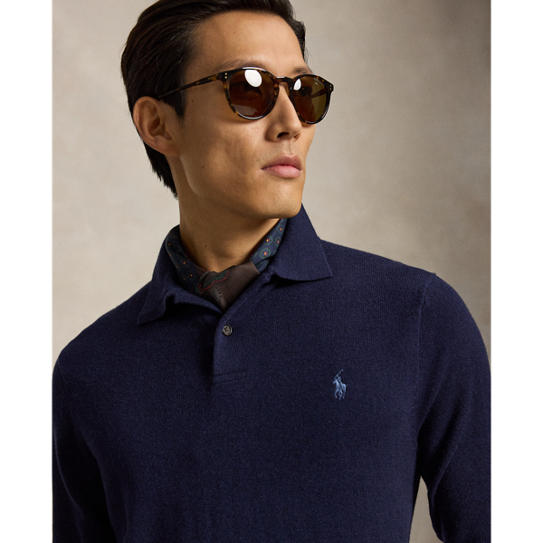 Wool Polo-Collar Jumper