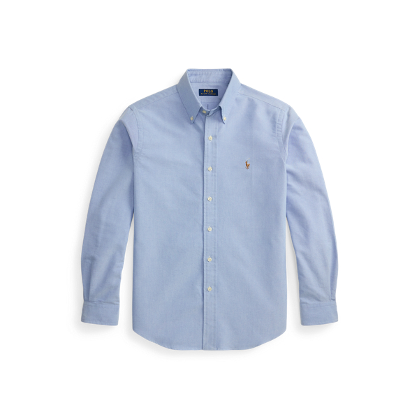 Polo Ralph Lauren クラシック ショート フィット オックスフォード シャツ ブルー 2