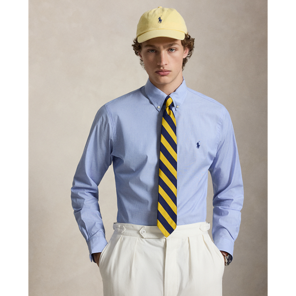 Custom Fit Stretch End-on-End Shirt