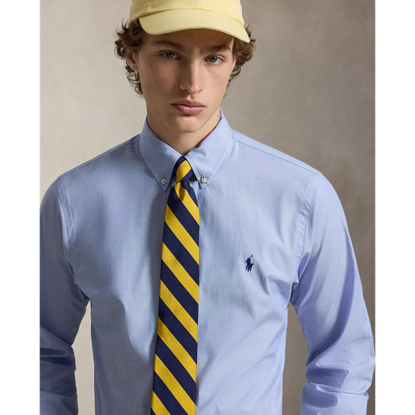 Custom Fit Stretch End-on-End Shirt