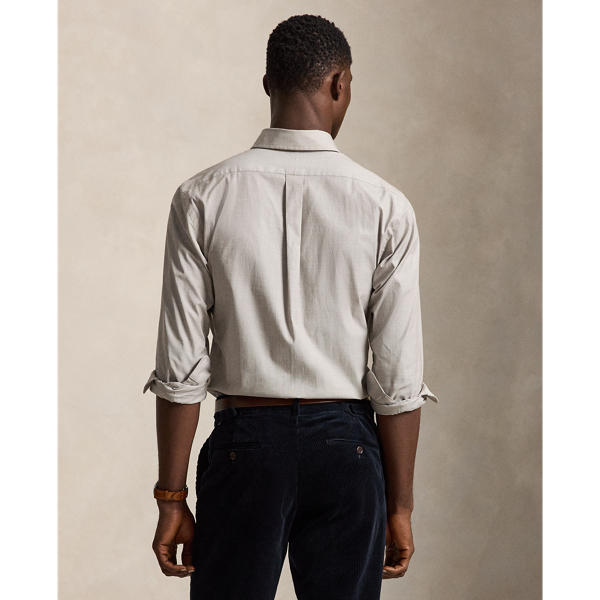 Custom Fit Stretch End-on-End Shirt