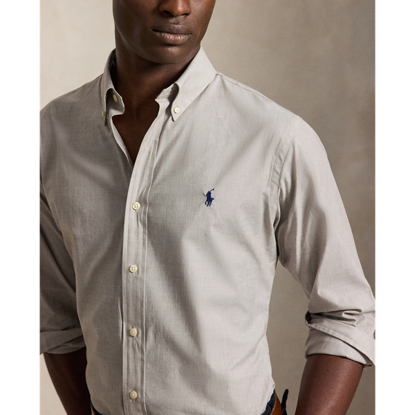 Custom Fit Stretch End-on-End Shirt