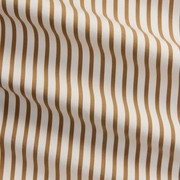 Custom Fit Striped Poplin Shirt