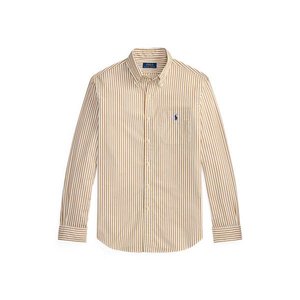 Custom Fit Striped Poplin Shirt