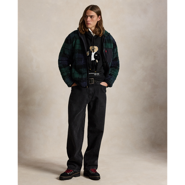 Vintage Fit Martini Bear Hoodie