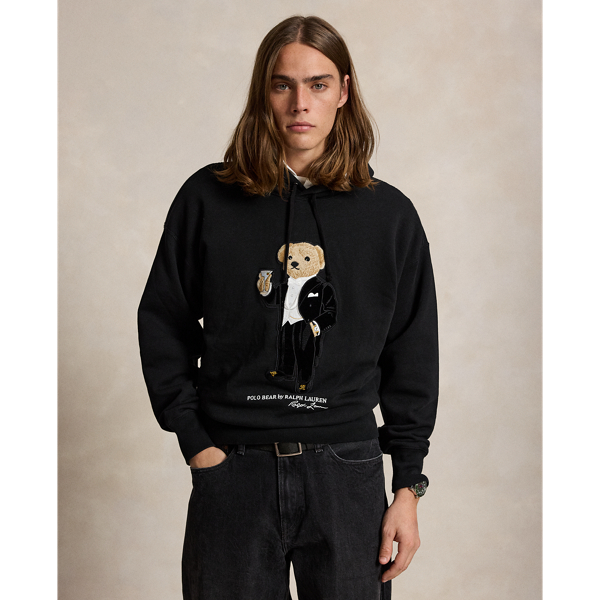 Vintage Fit Martini Bear Hoodie