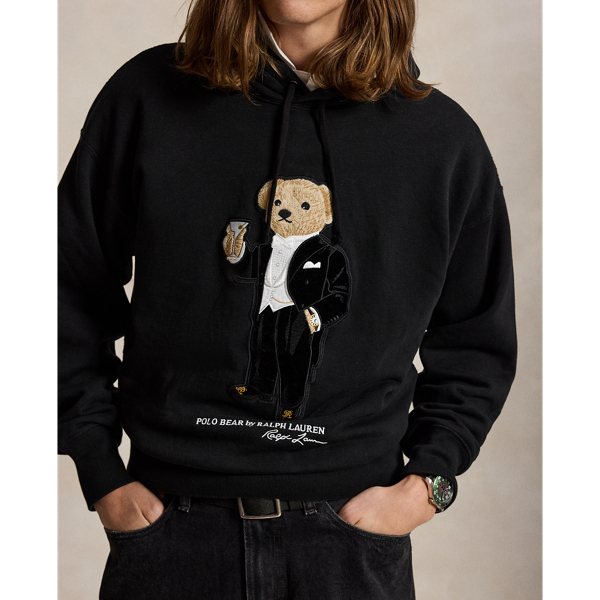Vintage Fit Martini Bear Hoodie