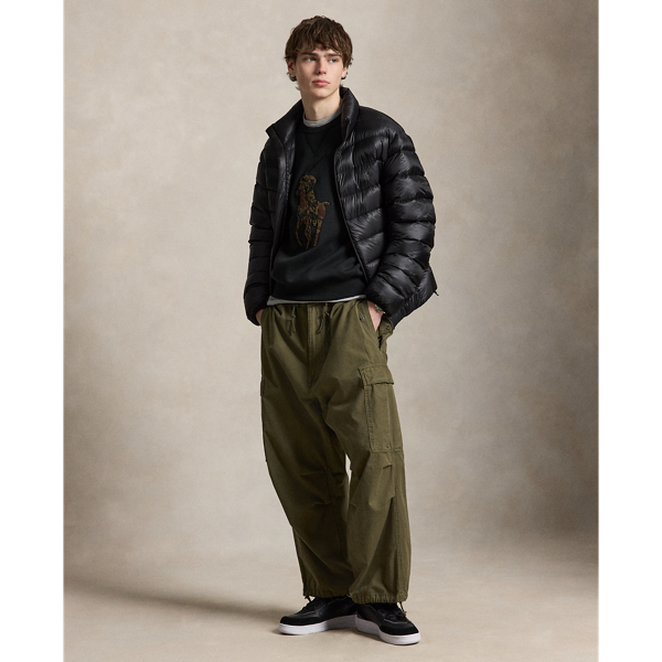 Camo Big Pony Double-Knit Sweatshirt
