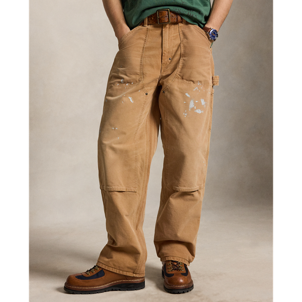 Esker Polo Dungaree Fit Canvas Carpenter Pant Polo Ralph Lauren 3