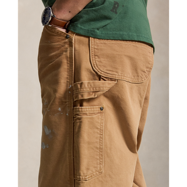 Esker Polo Dungaree Fit Canvas Carpenter Pant Polo Ralph Lauren 5