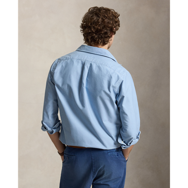 Custom Fit Garment-Dyed Oxford Shirt