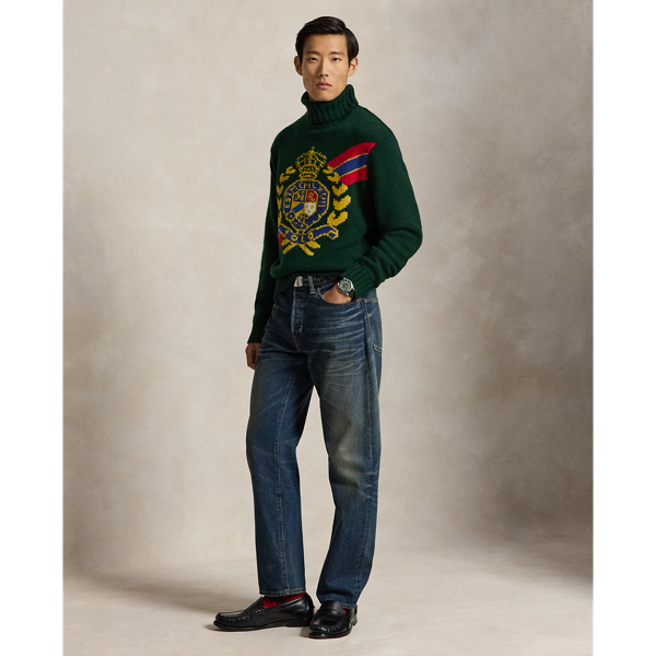 Polo Crest Wool-Cotton Jumper
