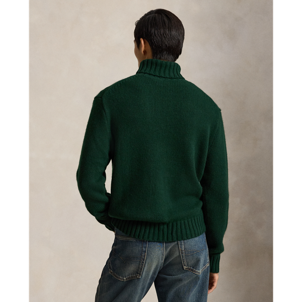 Polo Crest Wool-Cotton Jumper