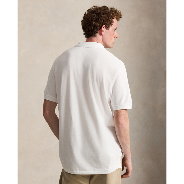 Polo en coton piqu&eacute; coupe classique 