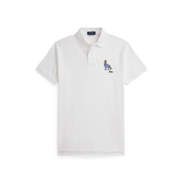POLO RALPH LAUREN ホワイトポロシャツ XS 新品】ラルフ・ローレン ポロシャツ XS 長袖 白 無地 POLO RALPH