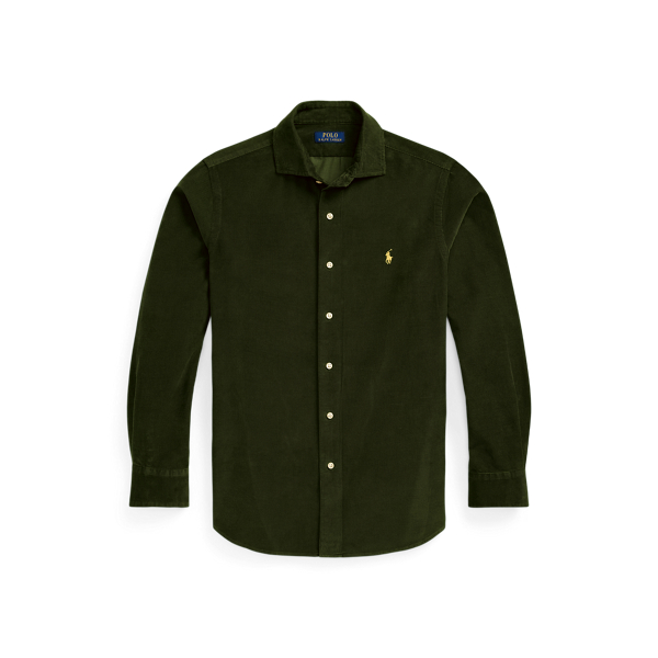 Slim fit corduroy overhemd Polo Ralph Lauren in 1