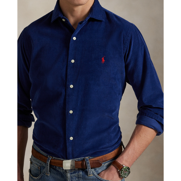 Custom Fit Corduroy Shirt
