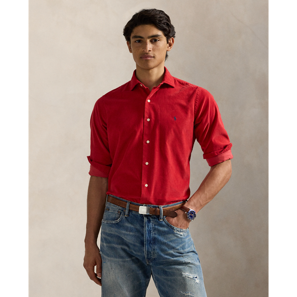 Custom Fit Corduroy Shirt