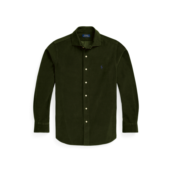 Chemise Custom Fit en velours côtelé
