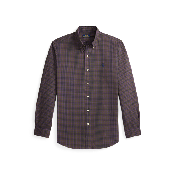 Kariertes Custom-Fit-Hemd aus Twill Polo Ralph Lauren in 1