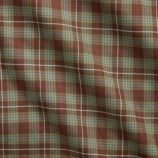 Camicia in twill scozzese Custom-Fit