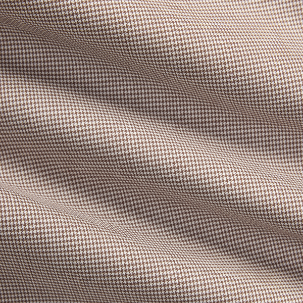 Custom Fit Houndstooth Twill Shirt