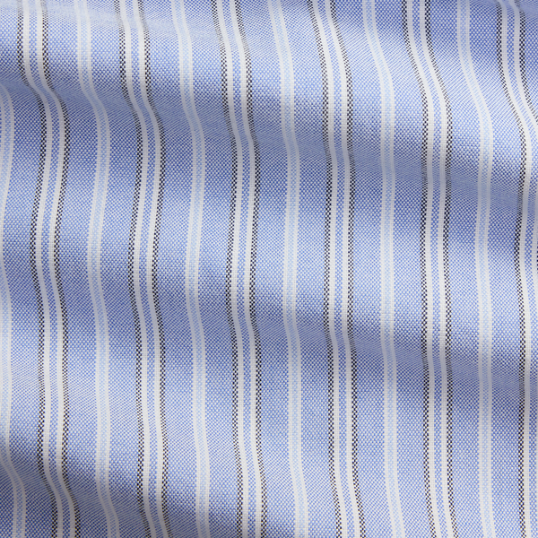 Custom Fit Striped Oxford Shirt