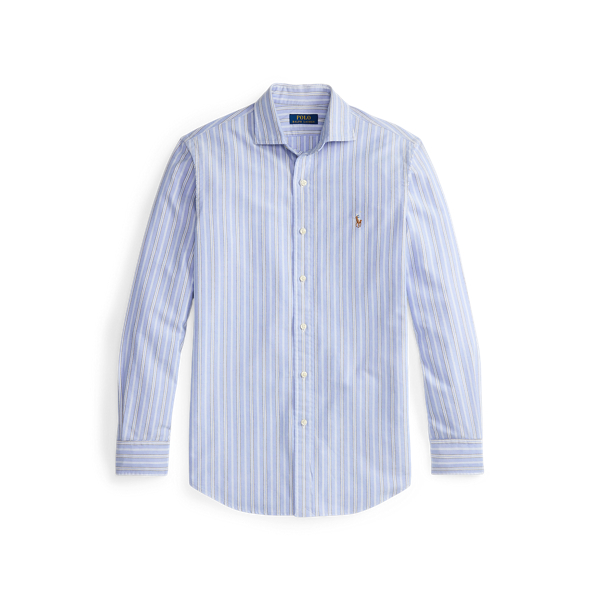 Custom Fit Striped Oxford Shirt