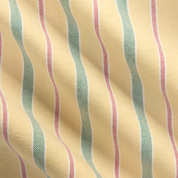 Gestreiftes Custom-Fit Oxfordhemd Polo Ralph Lauren in Gelb/Grün multi 7