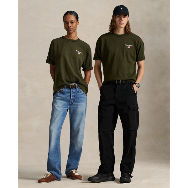Relaxed Fit Polo Sport Jersey T-Shirt