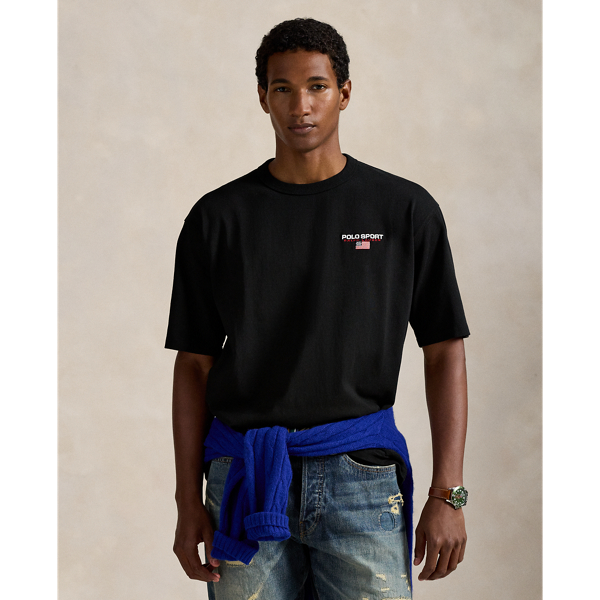 Relaxed Fit Polo Sport Jersey T-Shirt