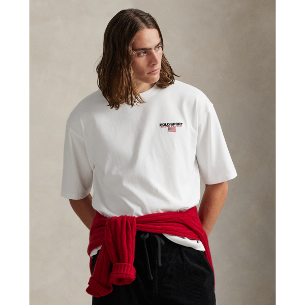 Relaxed Fit Polo Sport Jersey T-Shirt