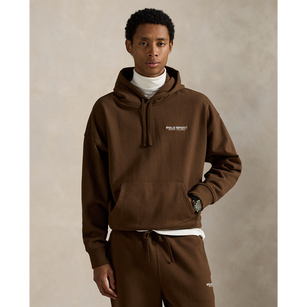Relaxed Fit Polo Sport Fleece Hoodie