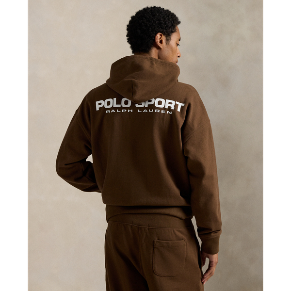 Relaxed Fit Polo Sport Fleece Hoodie